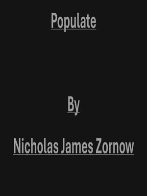 cover image of Populate